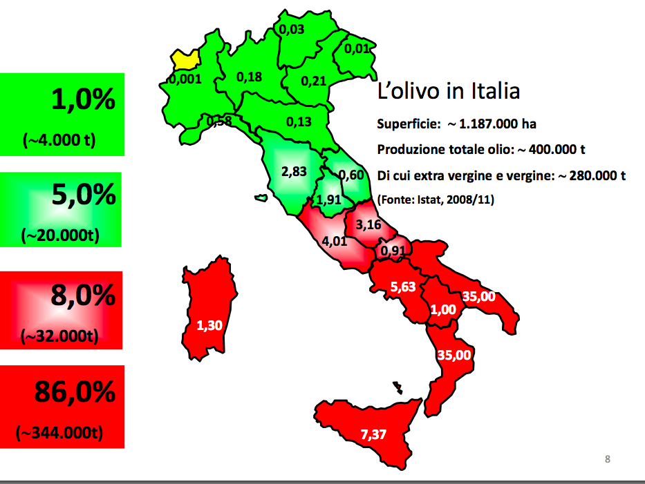 olivicoltura italia