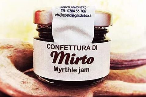 Confettura di Mirto, una delle specialità dell'Azienda Agricola Ibba